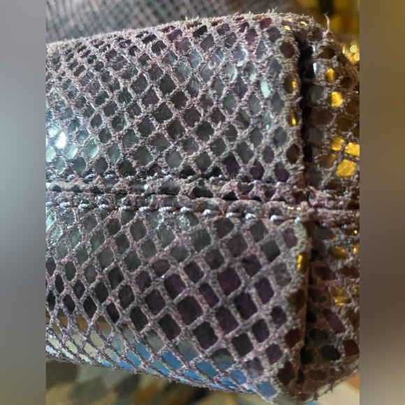 Michael Kors Chelsea Snakeskin Embossed Crossbody Shoulder Bag - Picture 6 of 11